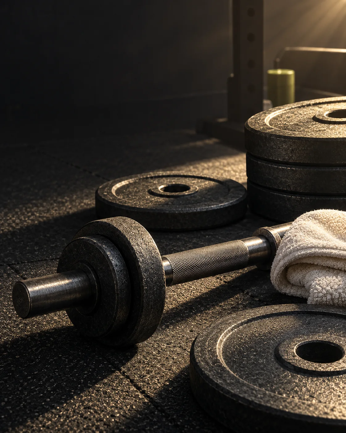 Topic illustration: Compare dumbbells
